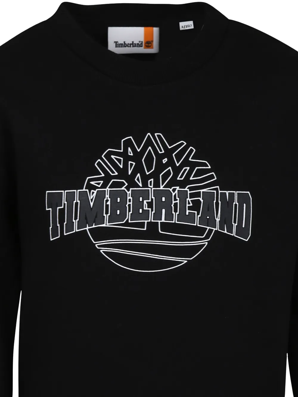 Timberland Kids Sweater met logoprint Zwart