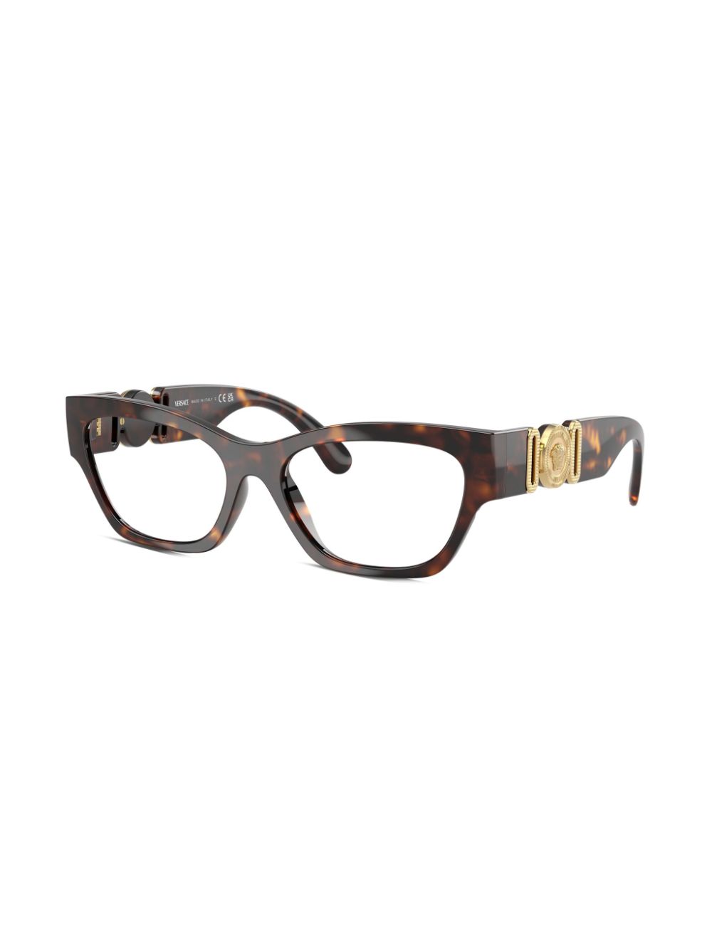 Versace Eyewear Medusa glasses - Brown