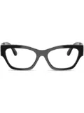 Versace Eyewear Medusa glasses - Black
