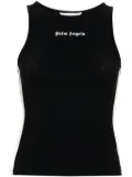 Palm Angels logo-print tank top - Black