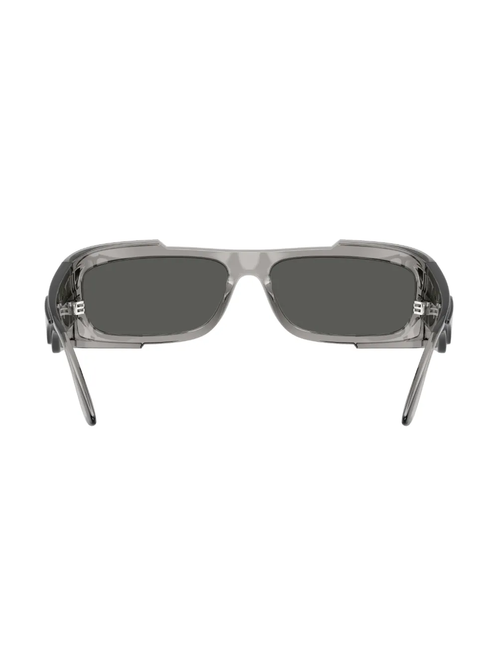 Versace Wraparound-frame Sunglasses In Grey