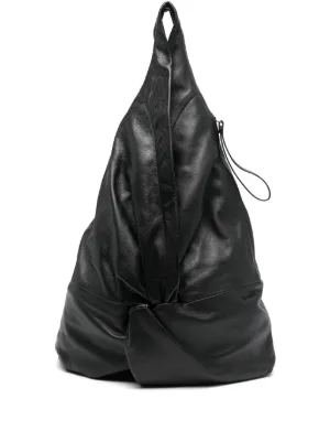 ショルダーバッグ・ポシェット VIC MATIE' LEATHER BUM BAG Vic Matie Leather Bum Bag In Black - 51% Off | Editorialist
