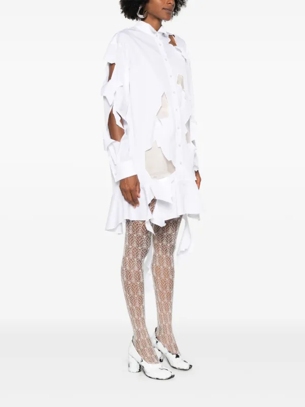 viktor and rolf cut out dresses Viktor & Rolf Cut out-detail Mini Dress | Black