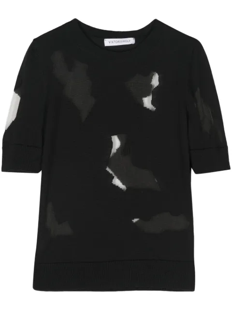 Viktor & Rolf top tejido
