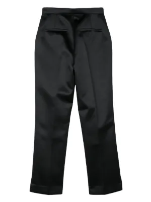 【VIKTOR & ROLF】VELVET TROUSERS BLACK ボトムス packshot_back_EB040_24_99124_B