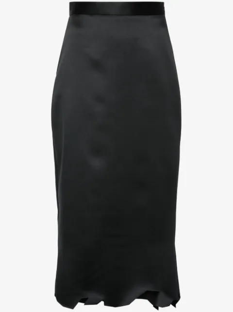 Viktor & Rolf asymmetric-hem midi skirt