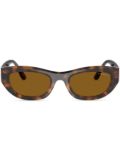 Vogue Eyewear logo-print sunglasses - Brown