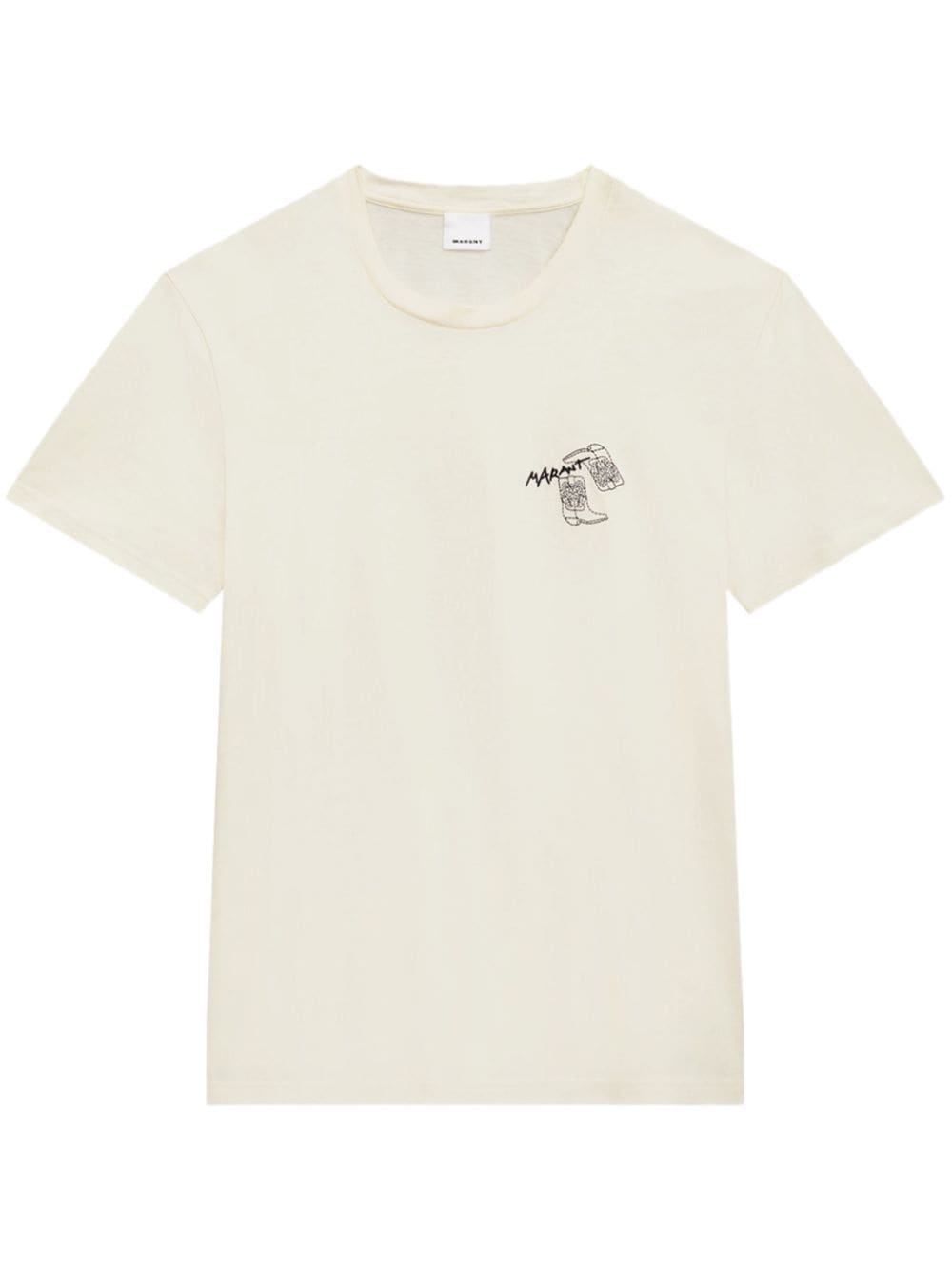 Shop Marant Honore T-shirt In Neutrals