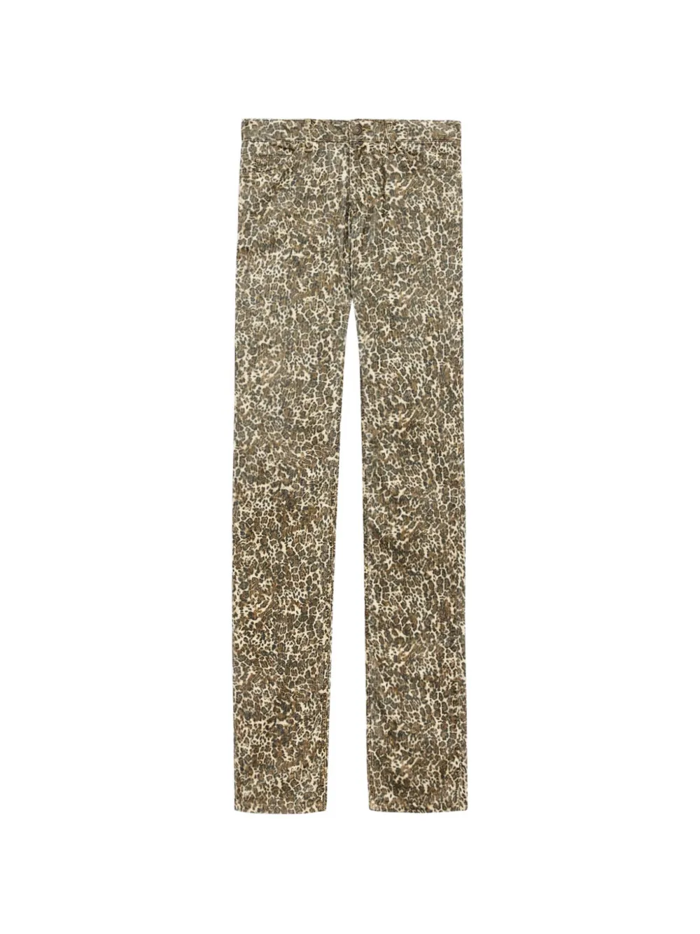 ISABEL MARANT Ferni straight broek Bruin