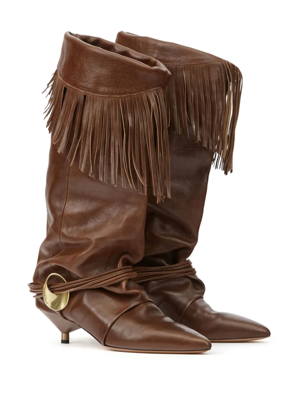 ISABEL MARANT 45mm Elten boots Brown