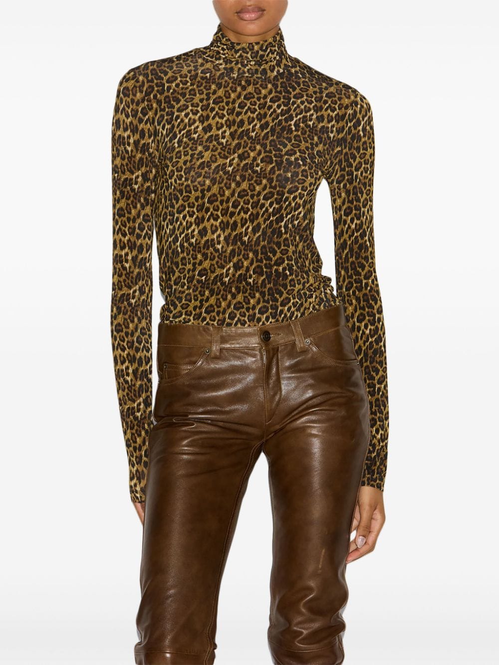 Shop Isabel Marant Joyela Top In Brown