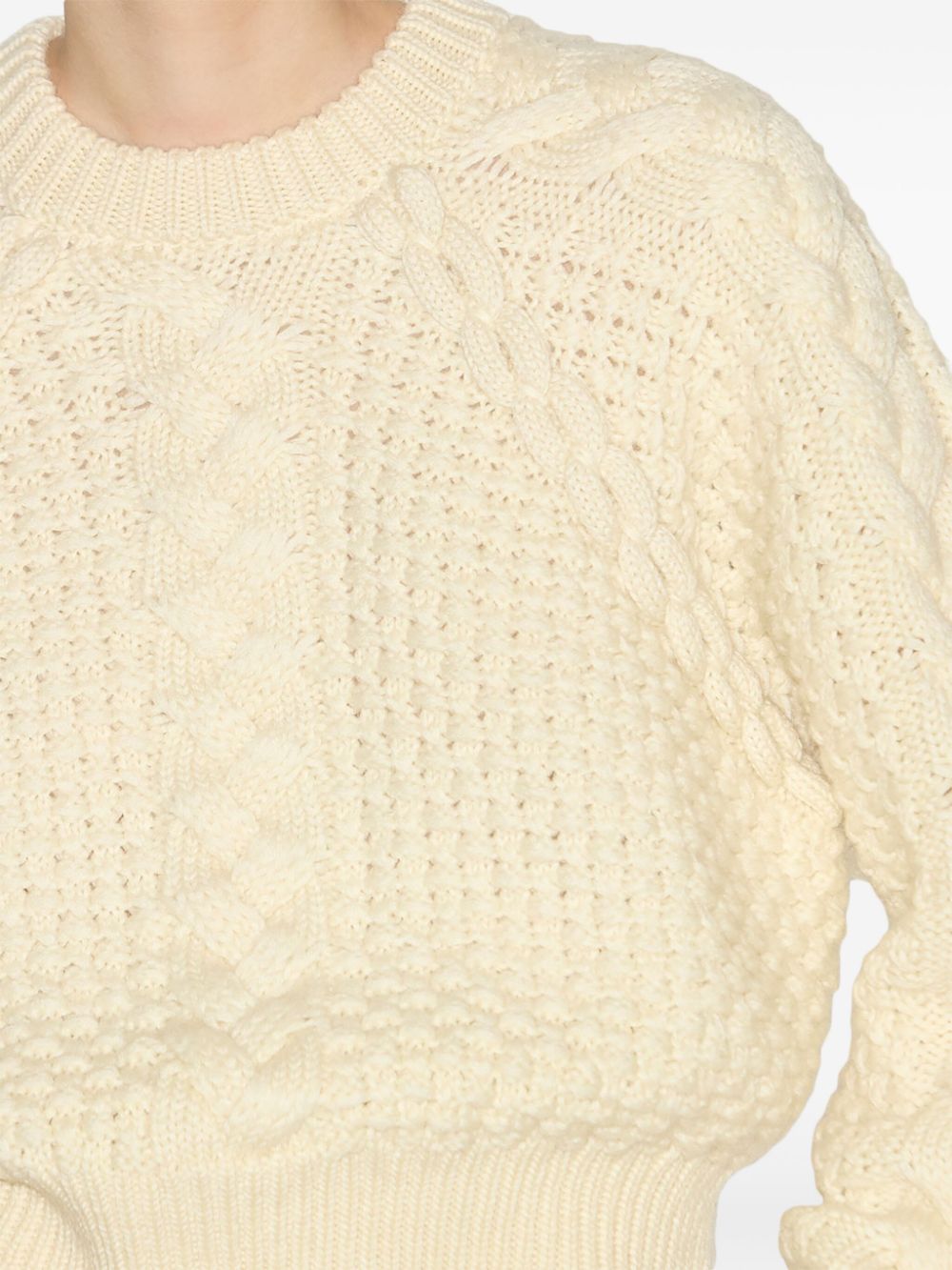 ISABEL MARANT Obrero chunky-knit jumper Women