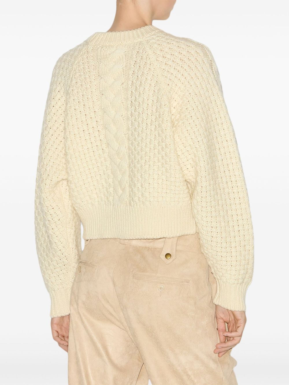 ISABEL MARANT Obrero chunky-knit jumper Women