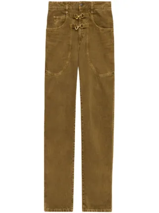 パンツ Isabel Marant Trousers Brown Designer Pants & Shorts for Women | ISABEL MARANT Official