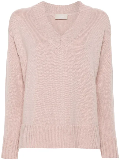 Drumohr V-neck long-sleeve sweater