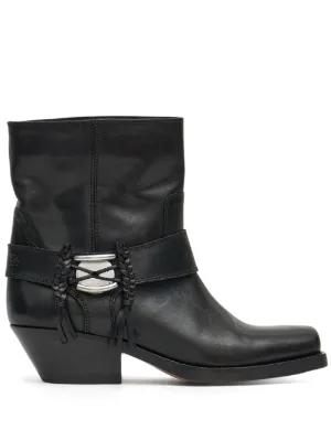 Ann Demeulemeester Laxit pull-on Boots | Black | FARFETCH