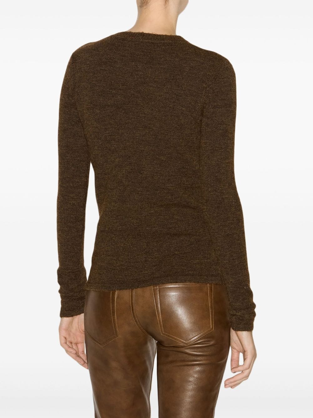 Shop Isabel Marant Kern Jumper In Braun