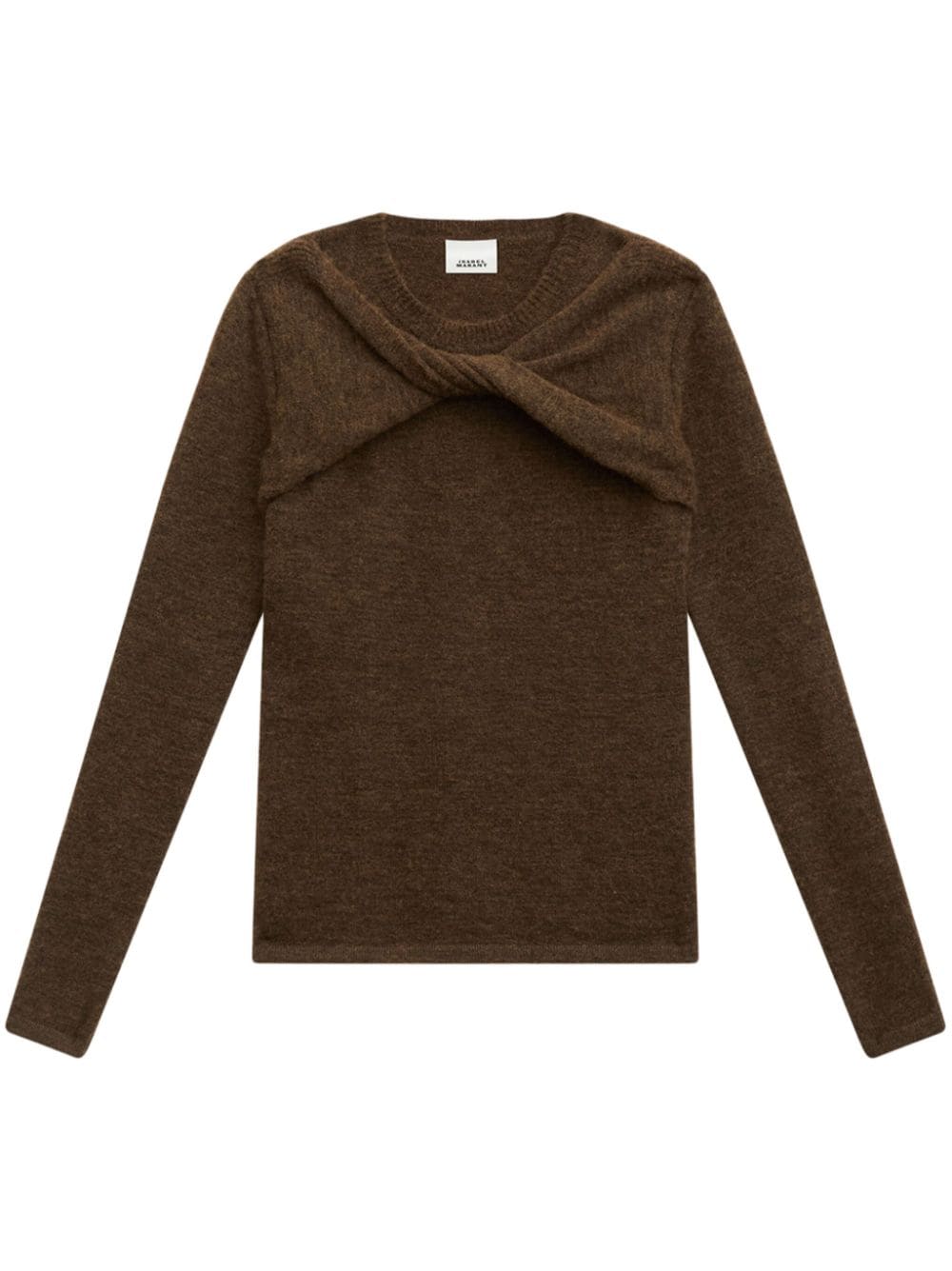 Shop Isabel Marant Kern Jumper In Braun