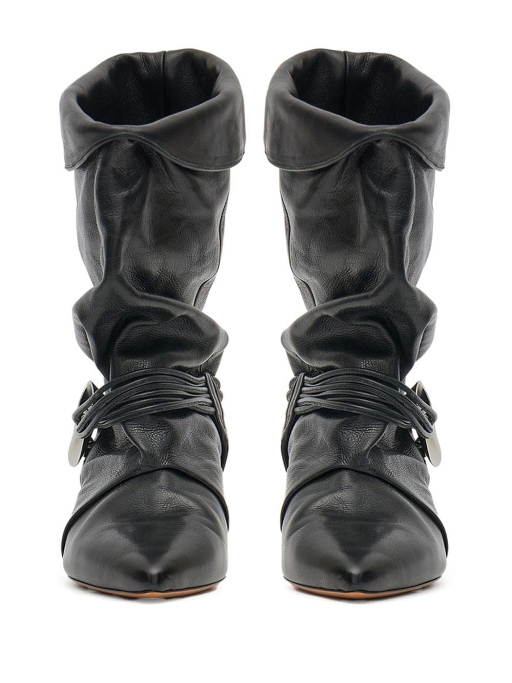 Shop Isabel Marant Edrika Boots In Schwarz