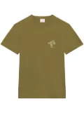 MARANT Honore logo-embroidered T-shirt - Green