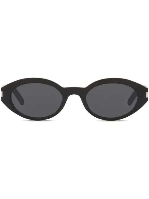 Saint Laurent Eyewear Zonnebril met ovalen montuur