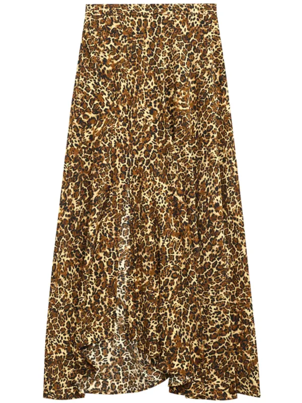 【Isabel marant】フレアマキシスカート「さくら」 ISABEL MARANT Sakura スカート | ブラウン | FARFETCH JP