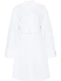 JW Anderson Double Wrap shirt dress - White