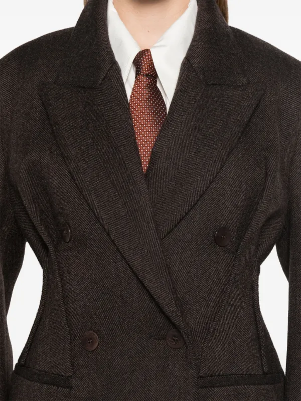 アウターその他 JW ANDERSON Woman Blazer Grey JK0343PG1640 929 DOUBLE BREASTED TAILORED JACKET – JW Anderson