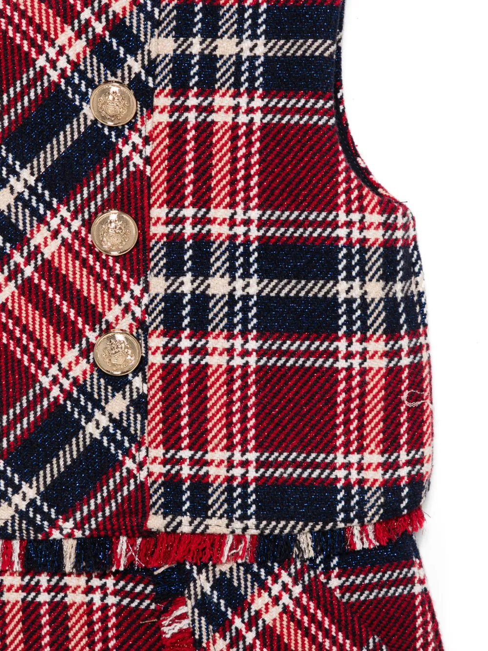 Abel & Lula Geruite jurk Blauw