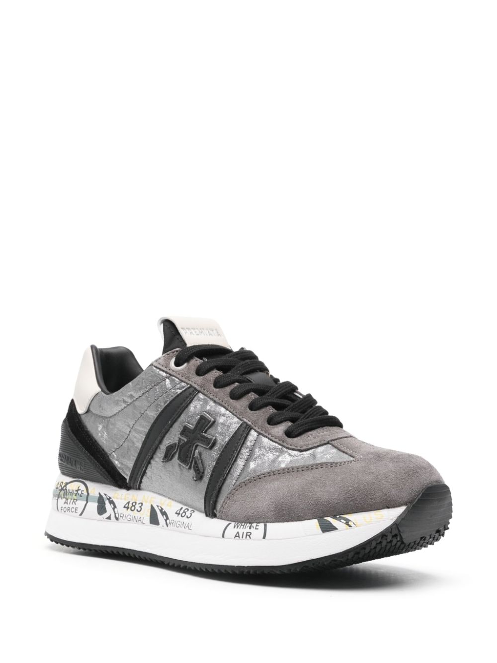 Premiata Conny 6986 sneakers - Zilver