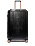 PIQUADRO x Maseratti printed suitcase - Black