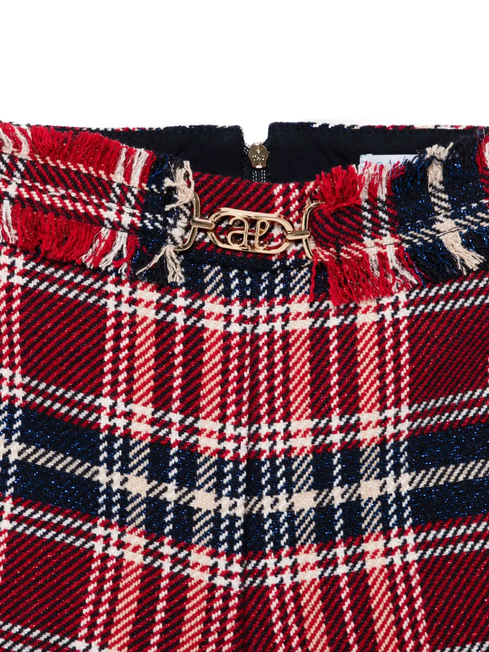 Abel & Lula Geruite shorts Blauw