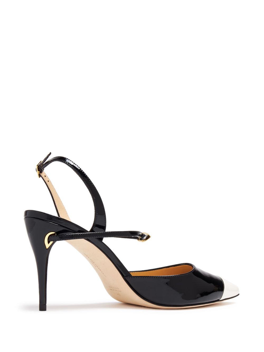 Jennifer Chamandi 85 mm Vittorio pumps Zwart