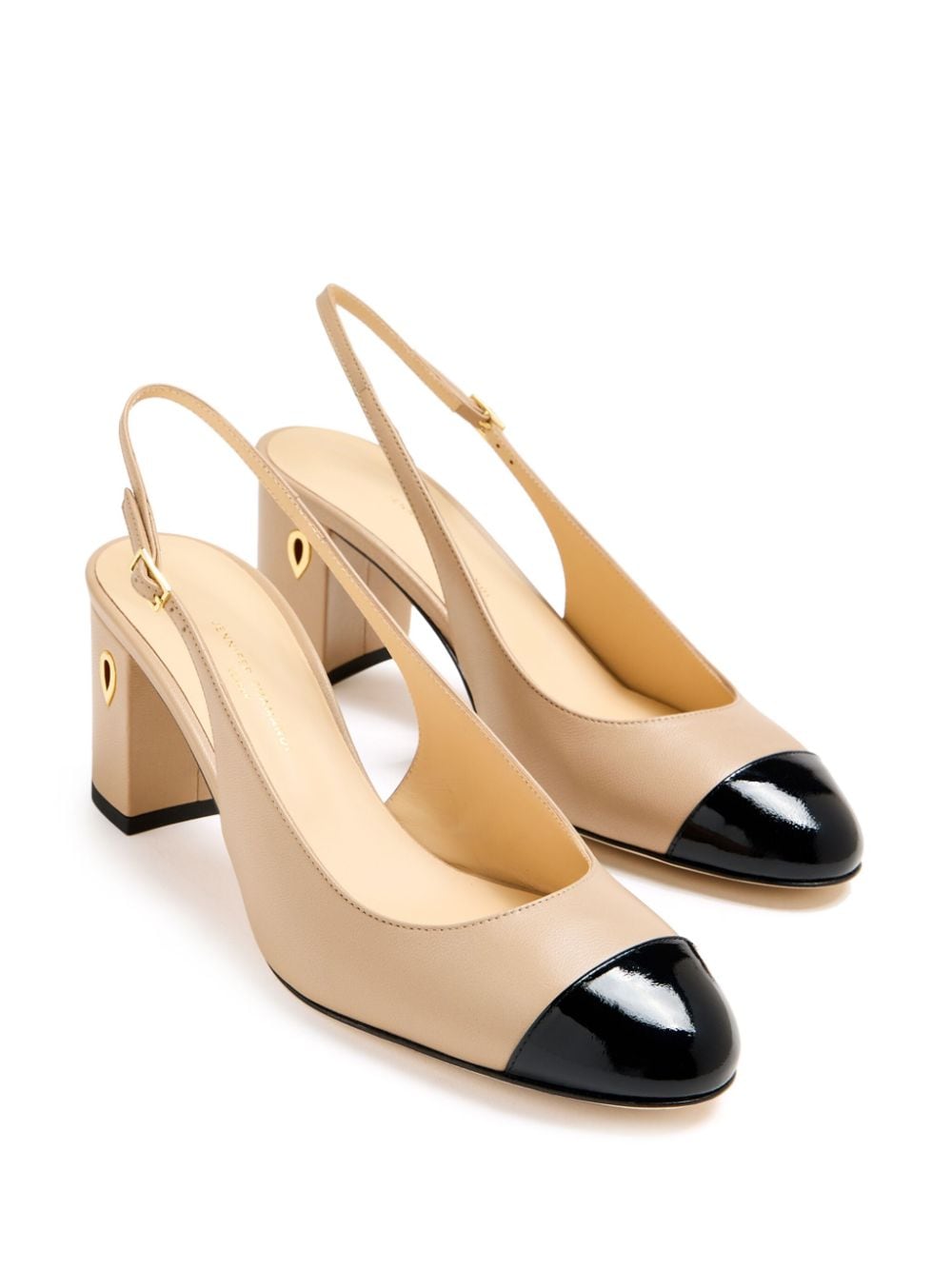 Jennifer Chamandi 65mm Mattia pumps - Beige