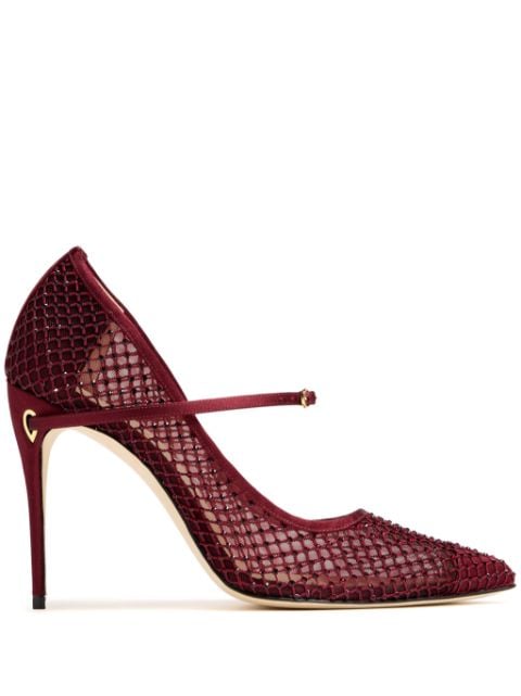 Jennifer Chamandi 105mm Lorenzo pumps