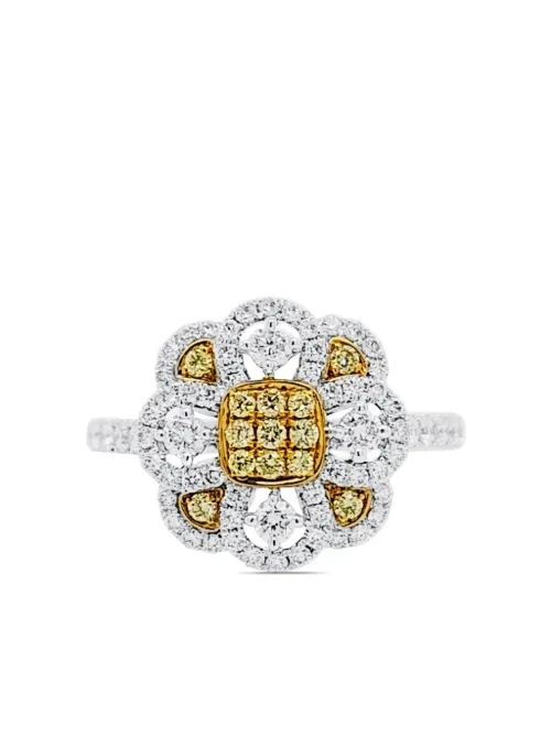 Bague en or 18ct ornée de diamants - HYT Jewelry - Modalova