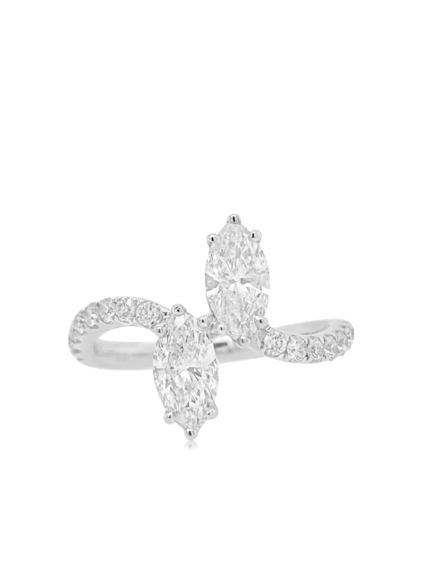 HYT Jewelry Platinum Diamond Ring Silver FARFETCH PH