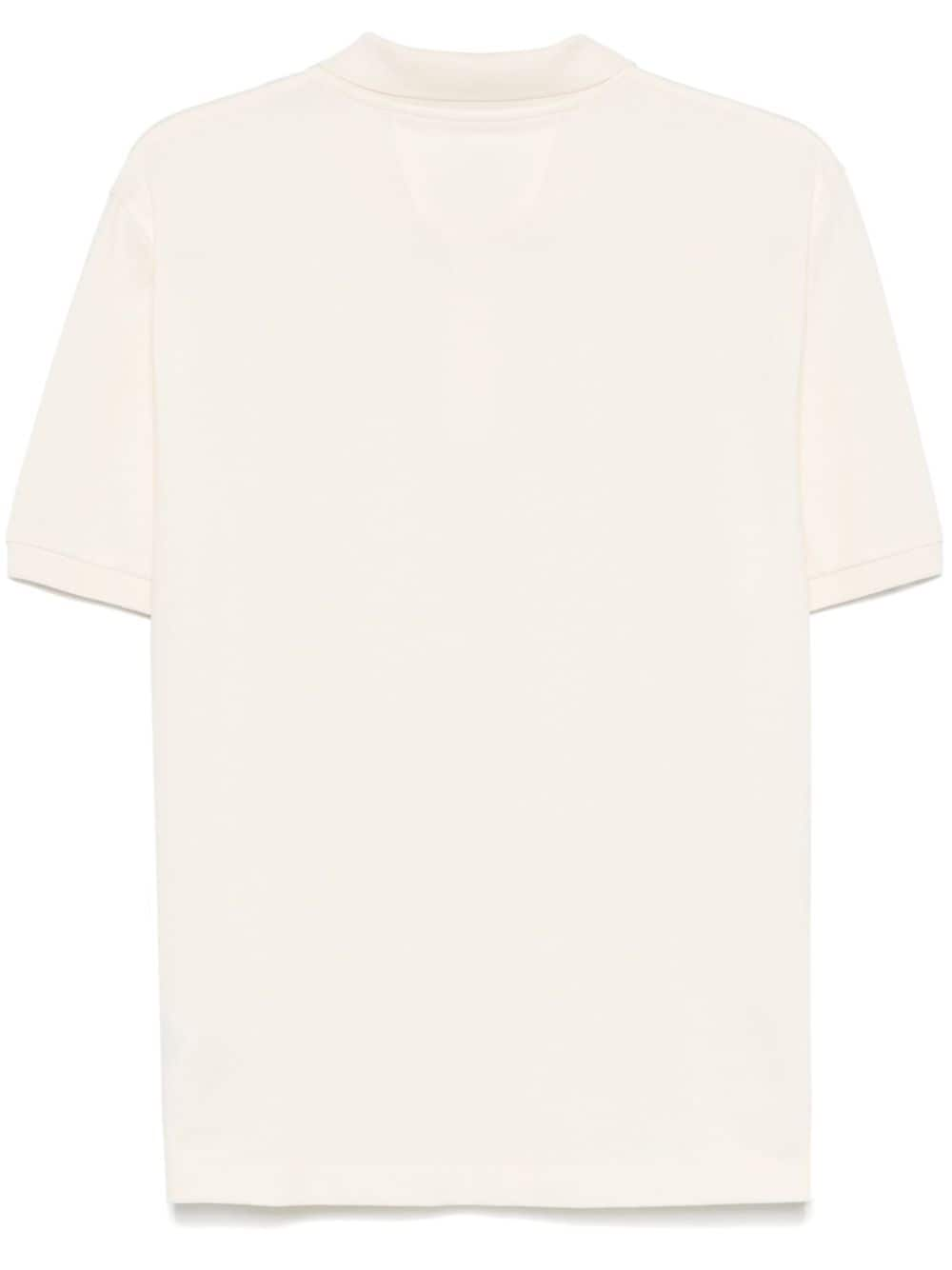 Ferrari piqué polo shirt - Beige