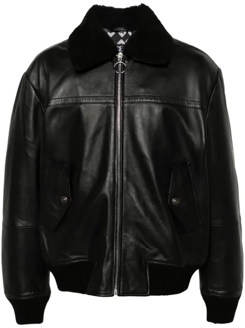 Versace Jeans Couture leather jacket