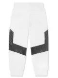 Balmain Kids logo-print trousers - White