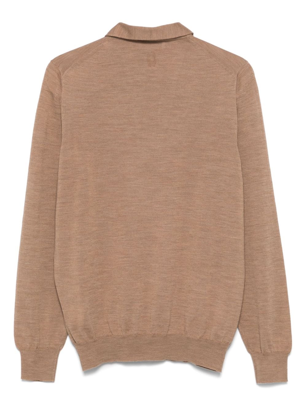 Shop Lardini Virgin Wool Jumper In Neutrals