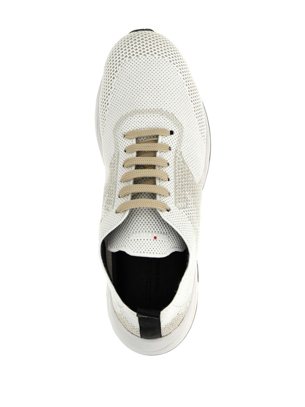 Kiton Hardloopsneakers Wit