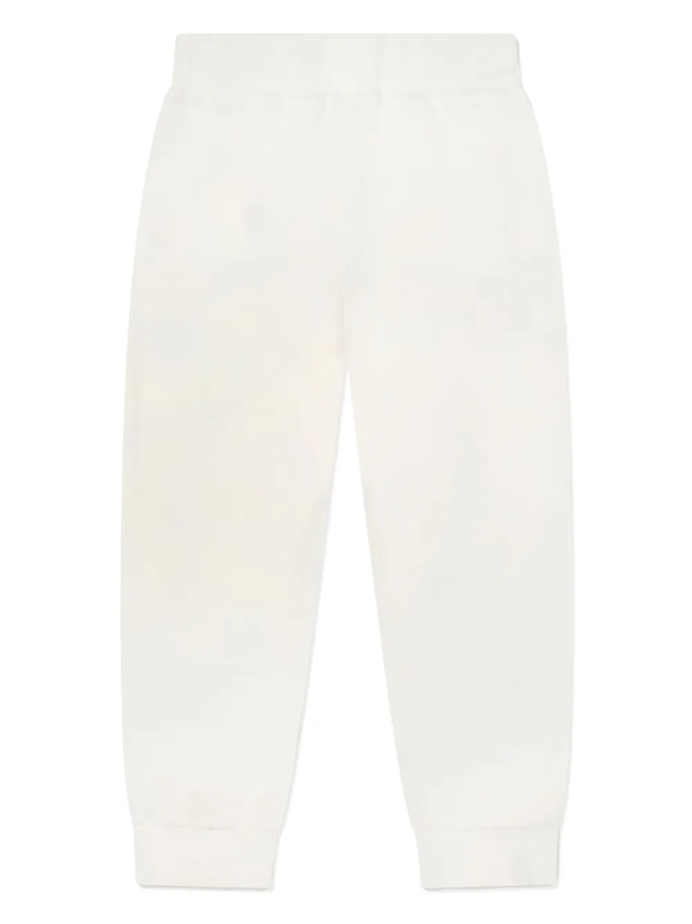 BALMAIN LOGO-PRINT TRACK PANTS 