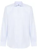 Corneliani zigzag-pattern shirt - Blue