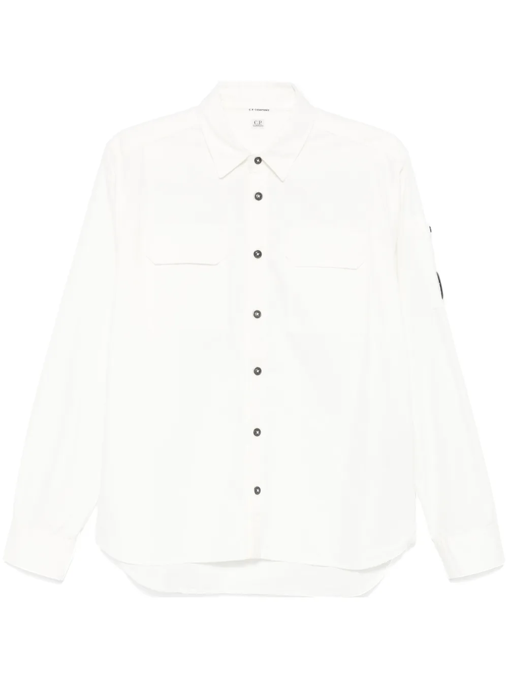 C.P. Company camisa con detalle Lens | blanco | Image 1