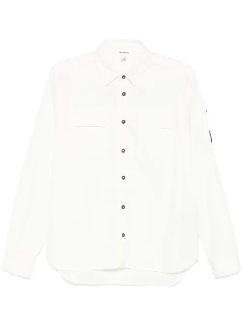 C.P. Company camisa con detalle Lens