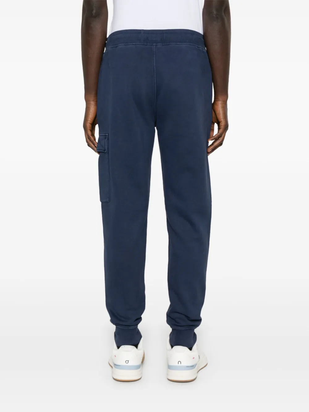 C.P. Company Joggingbroek met lens-detail Blauw