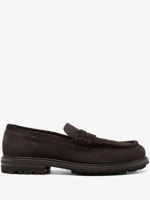 Henderson Baracco suede loafers