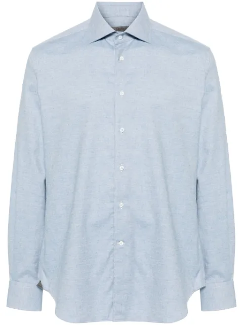 Corneliani mélange shirt