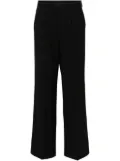MSGM logo-waistband tailored trousers - Black